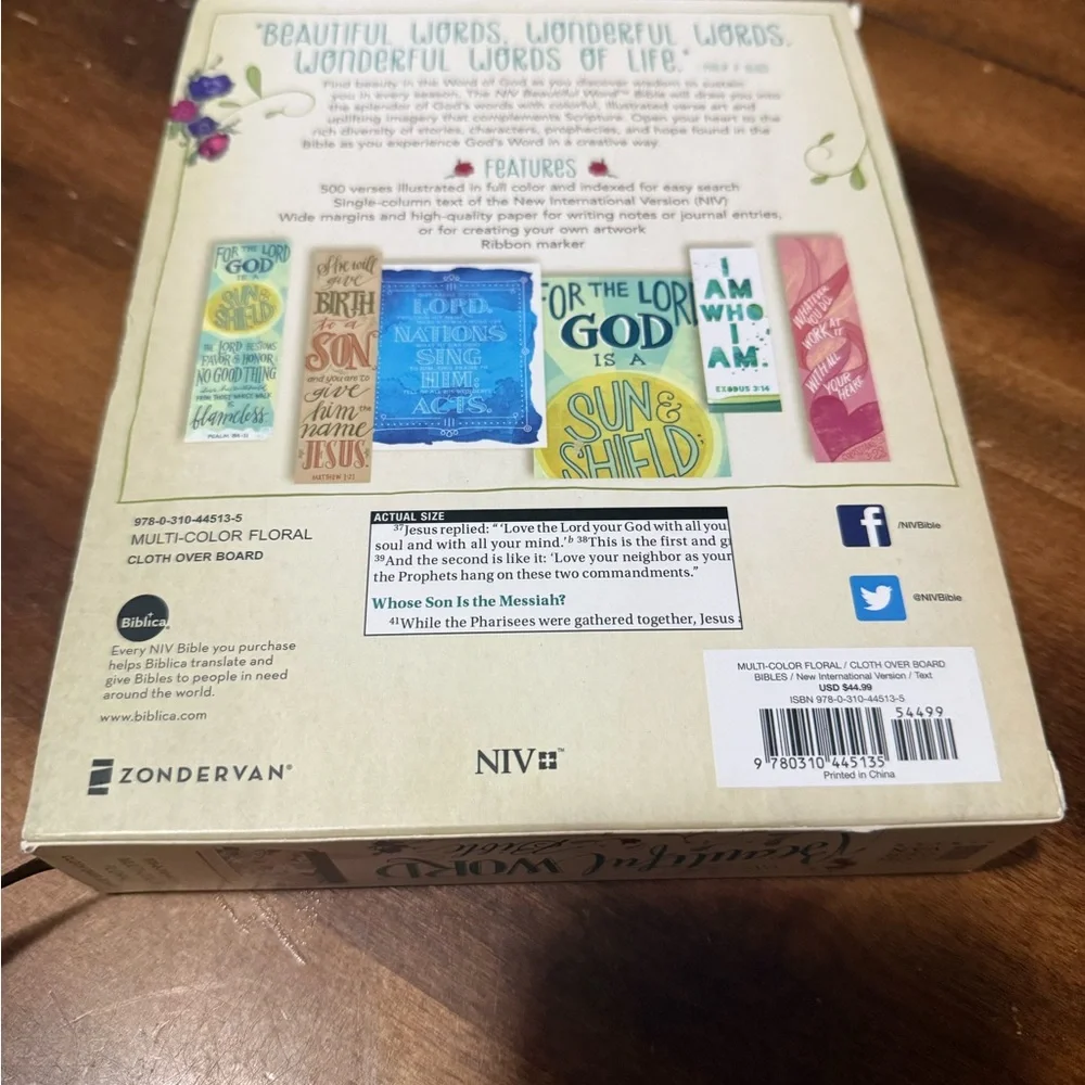 NIV, Beautiful Word Bible Journal Edition for Women 500 Full-Color Verses